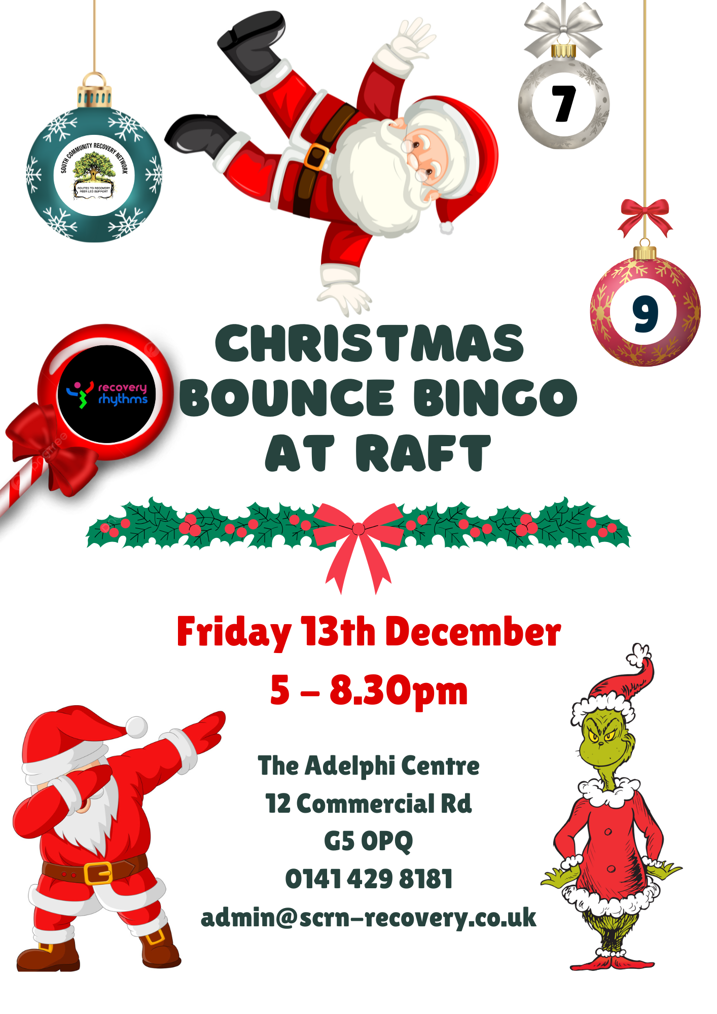 Christmas Bounce Bingo